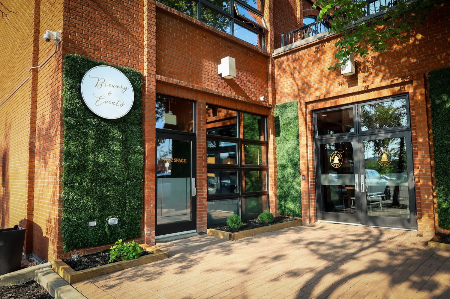 The Bell in Scona Brewery & Events entrance