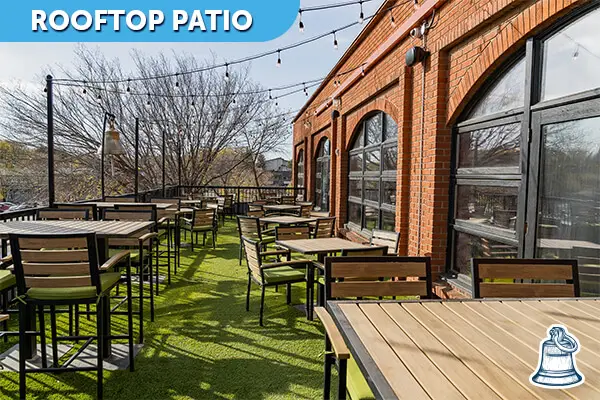 The Bell in Scona | Rooftop Patio | Outdoor Event Space | Edmonton Event Venue